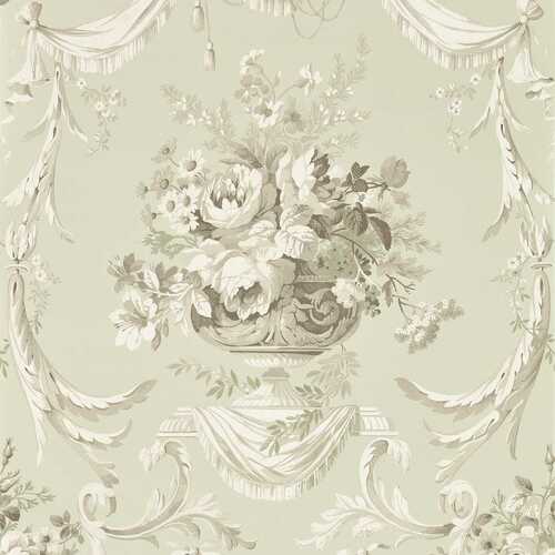 Andromeda's Cup | Floral Drapery Wallpaper