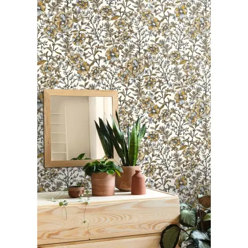 Jardin de Beauregard | Floral Print Wallpaper