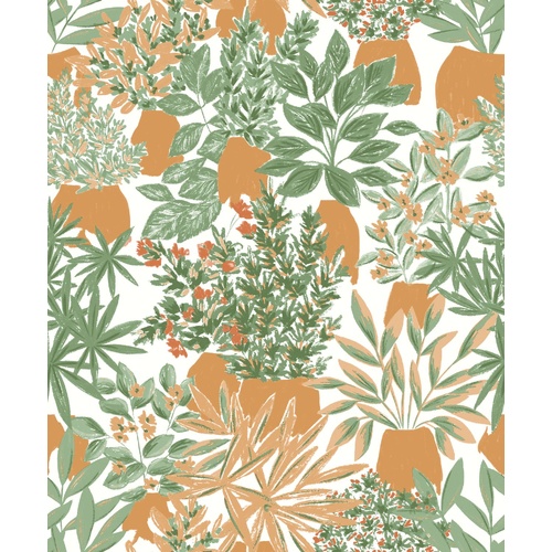 Thalie | Potted Garden Wallpaper