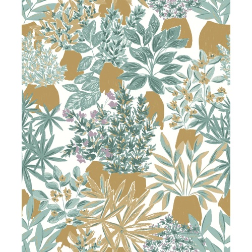 Thalie | Potted Garden Wallpaper