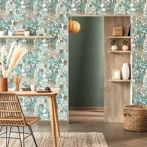 Thalie | Potted Garden Wallpaper