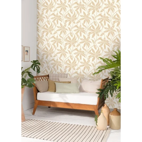 Paradisio | Leaf Stamp Wallpaper