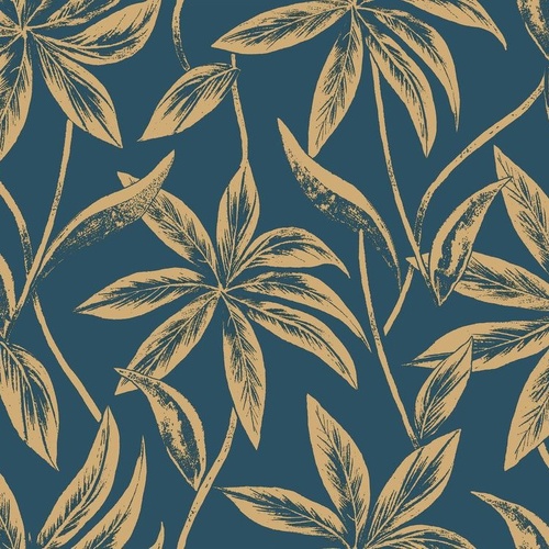 Paradisio | Leaf Stamp Wallpaper