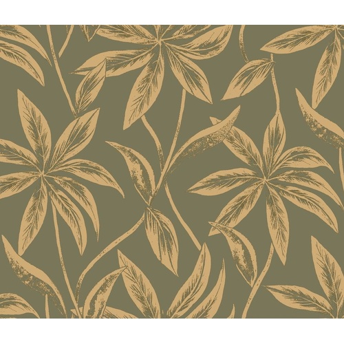 Paradisio | Leaf Stamp Wallpaper