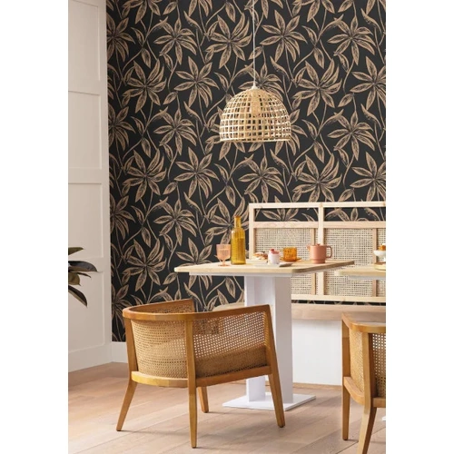 Paradisio | Leaf Stamp Wallpaper