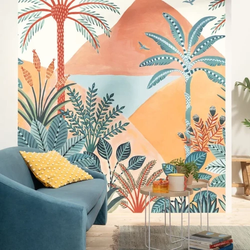 Viree Tropicale | Tropical Scene Wall Panel