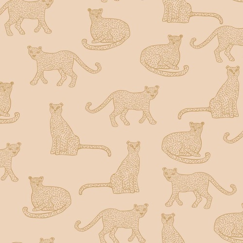 Lea | Leopard Motif Wallpaper