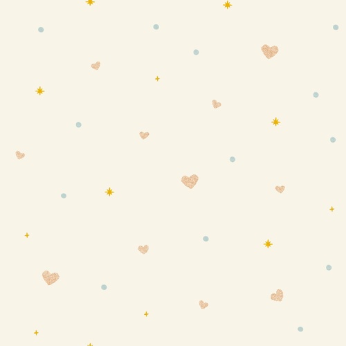 Estelle | Floating Hearts Wallpaper