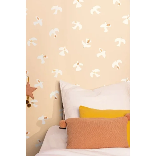 Colombe | Floating Doves Wallpaper