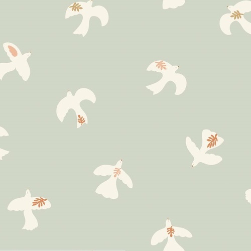 Colombe | Floating Doves Wallpaper