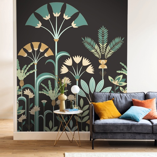 Luxuriance | Art Deco Garden Wall Panel