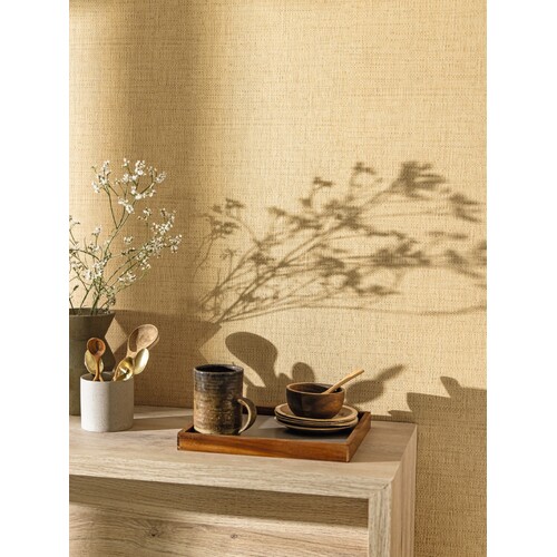 Raffia | Faux Woven Wallpaper