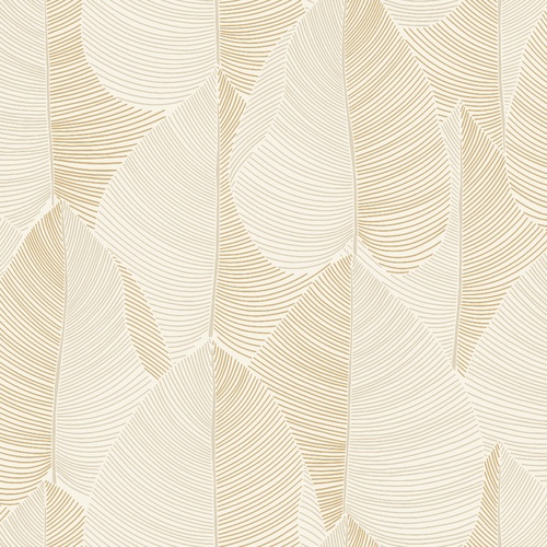 Nuance | Striped Leaf Wallpaper