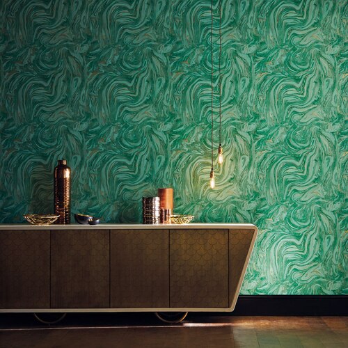 Makrana | Marble Swirl Wallpaper