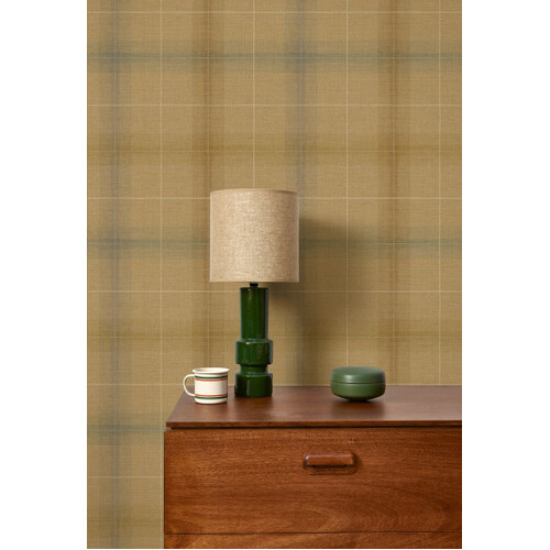 Archie | Soft Tartan Wallpaper