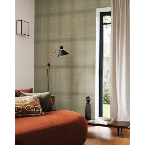 Archie | Soft Tartan Wallpaper