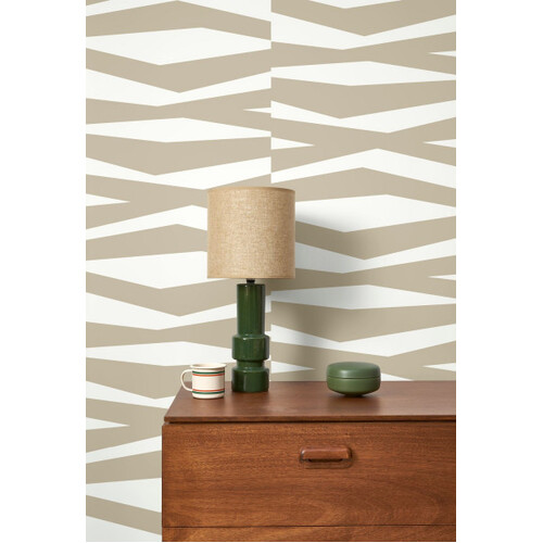 Zebra Game | Abstract Chevron Stripe Wallpaper