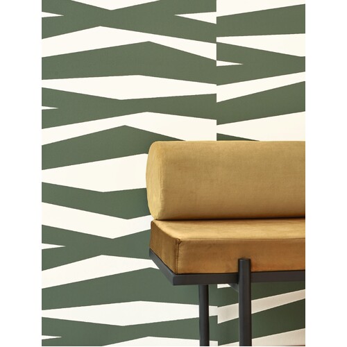 Zebra Game | Abstract Chevron Stripe Wallpaper