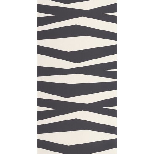 Zebra Game | Abstract Chevron Stripe Wallpaper