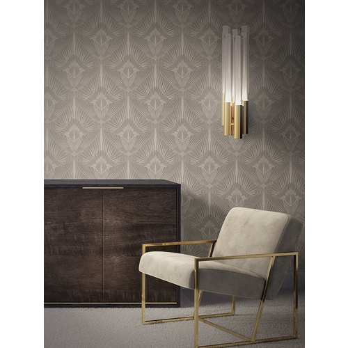 Gershwing | Art Deco Feather Wallpaper