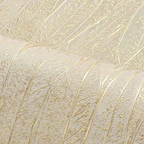 Cinerea | Textured Leaves Wallpaper