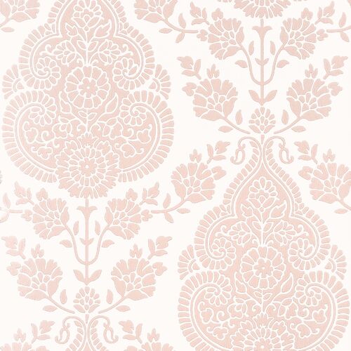 Balmuccia Damask | Floral Damask Wallpaper