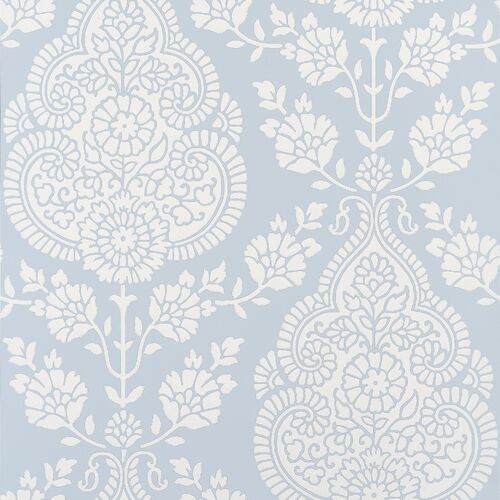 Balmuccia Damask | Floral Damask Wallpaper