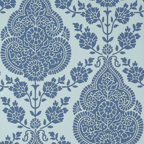 Balmuccia Damask | Floral Damask Wallpaper