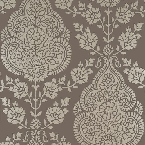 Balmuccia Damask | Floral Damask Wallpaper