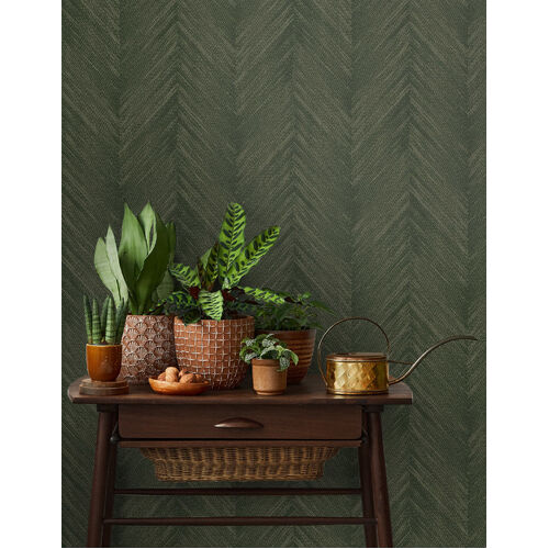 Otto | Dotted Chevron Wallpaper