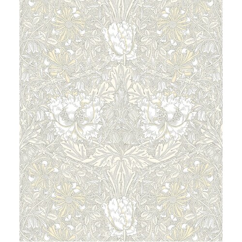 Ogee Flora | Traditional Floral Wallpaper