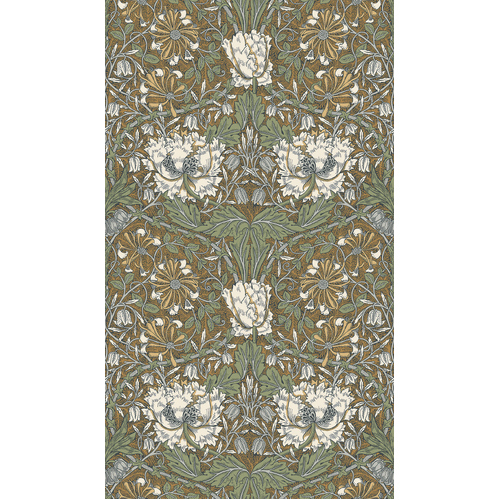 Ogee Flora | Traditional Floral Wallpaper