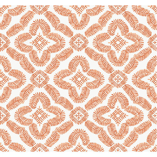 Talia | Quatrefoil Medallion Wallpaper