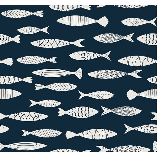 Bay | Fish Motif Wallpaper
