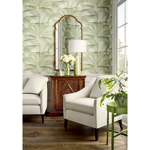 Delray | Tropical Palms Wallpaper