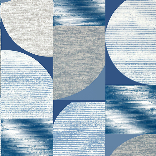 Saturn | Mid-Century Geo Wallpaper