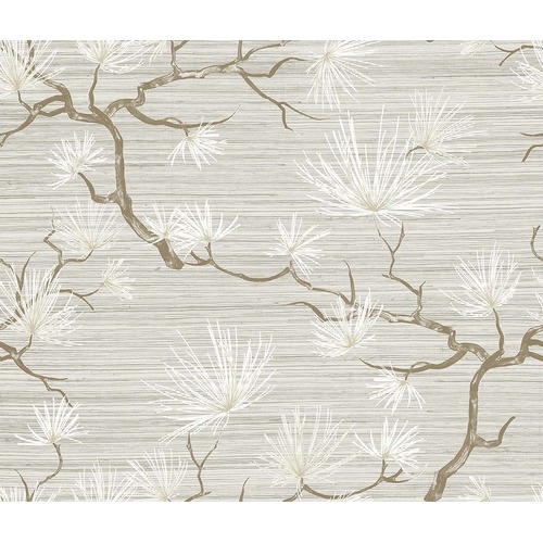 Kiruna | Chinois Branch Weave Wallpaper