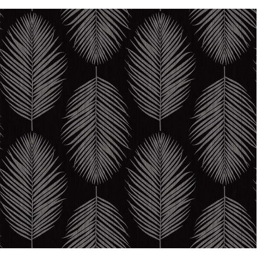 Port Lions | Embossed Leaf Wallpaper