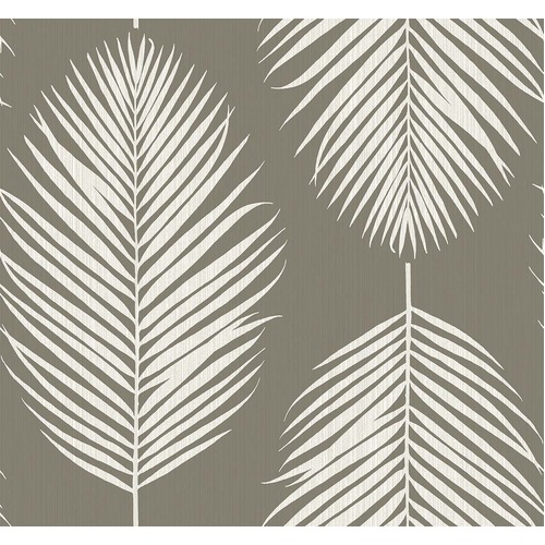 Port Lions | Embossed Leaf Wallpaper