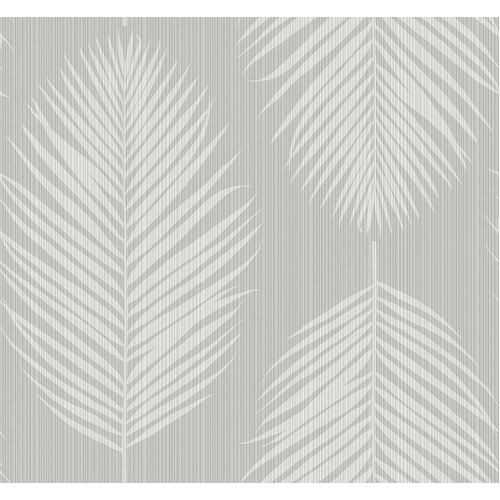 Port Lions | Embossed Leaf Wallpaper